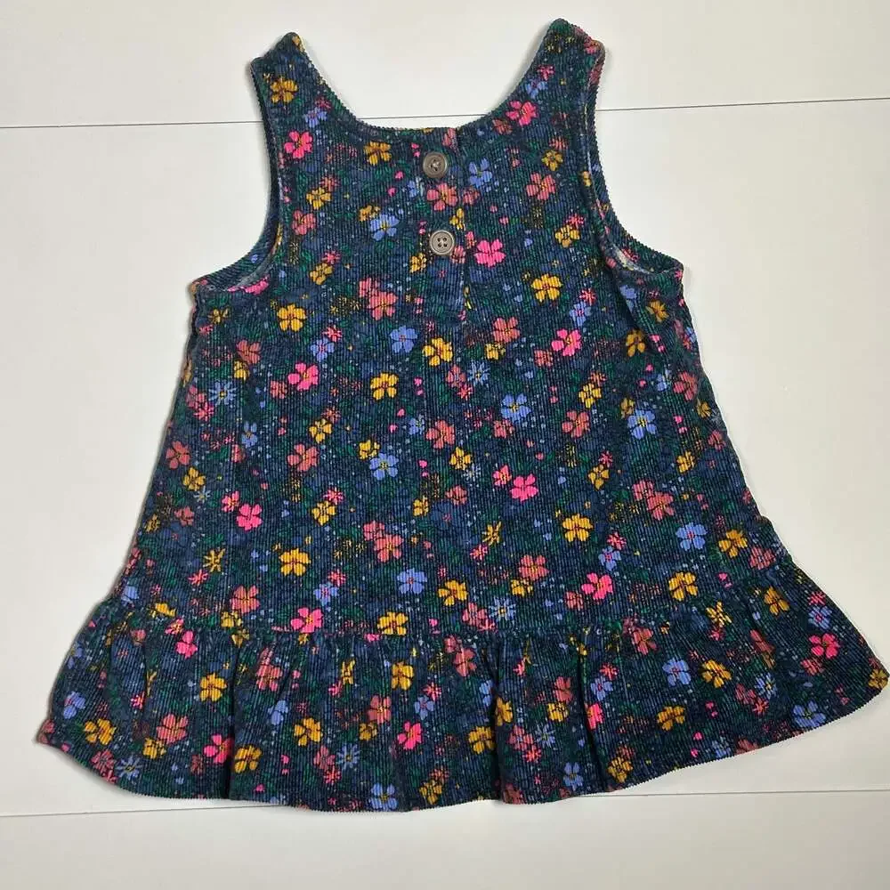 Old Navy Baby Girls’ Heart Pocket Corduroy Dress Size 6-12M - Picture 3 of 3